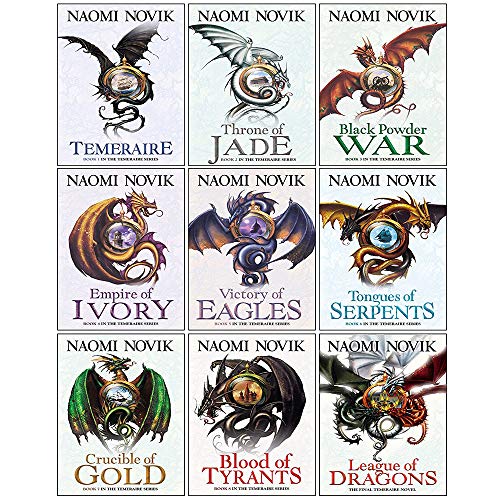 Temeraire Series 9 Books Collection Set By Naomi Novik